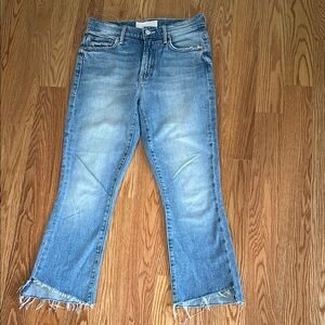 Mother Insider Crop Step Fray size 25